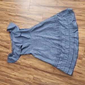 Banana Republic Off Shoulder Chambray Dress